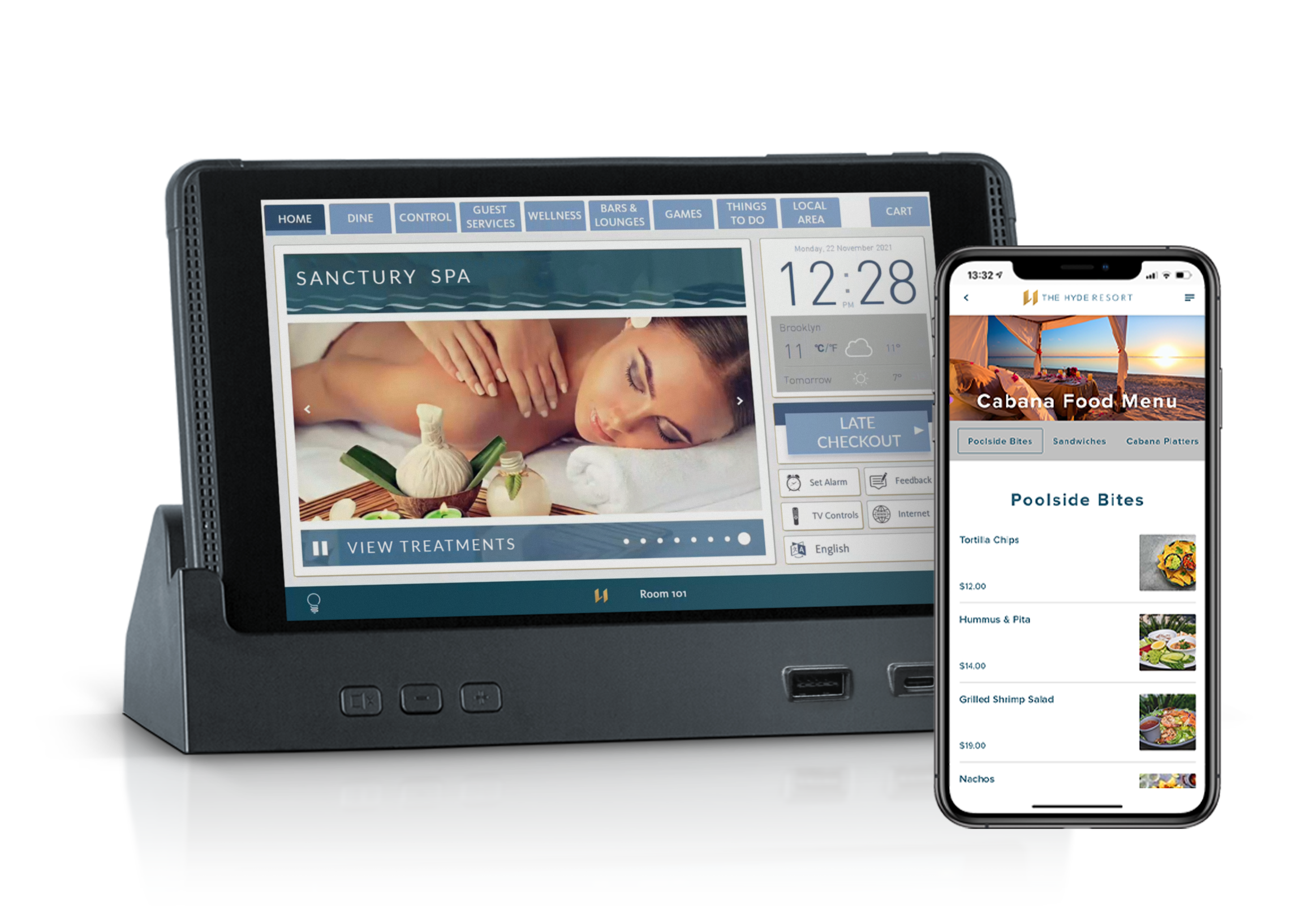 tablet and mobile