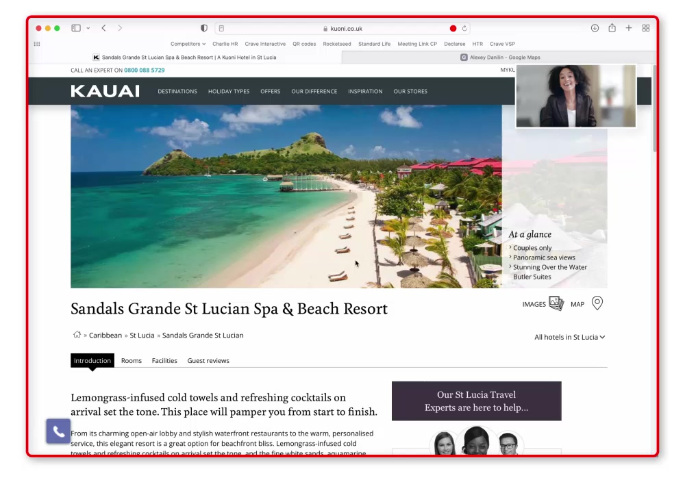 Instant Video for Travel Agents – Crave Interactive
